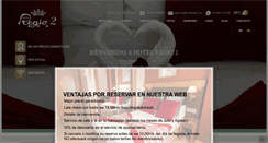 Desktop Screenshot of hotelregio2.es